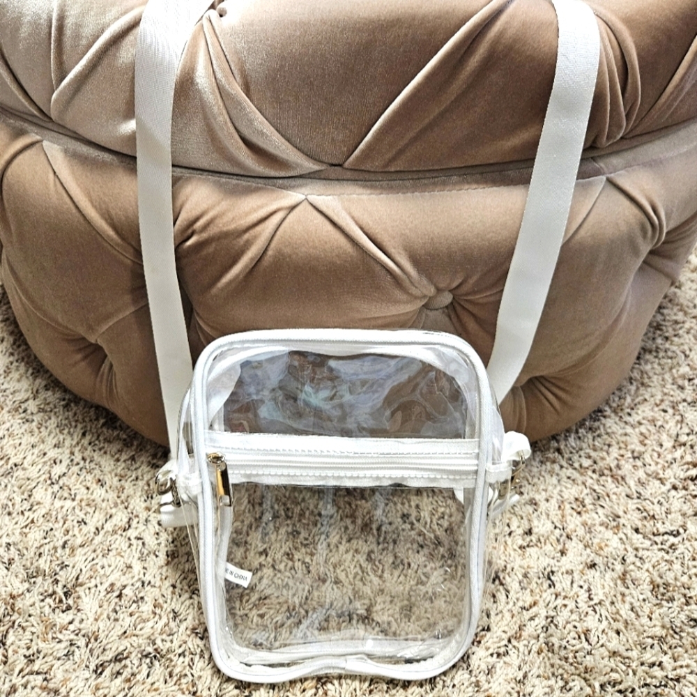 Clear Crossbody Handbag NWOT